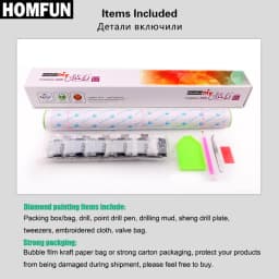 HOMFUN Photo Custom Diamond Embroidery Full Square/Round Crystal Diamond Painting Cross Stitch Diamond Mosaic Kits Birthday Gift