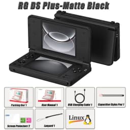 Anbernic RG DS Plus Portable Handheld Game Console Dual Screen 4.3 Inch IPS Retro Gaming Emulator With 4000mAh Battery Streaming