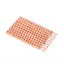 2/5/10Pcs 3mm Purple Copper Oxide Electrode Heads, 18650 Battery Spot Welding Needles, Double-Head Tips