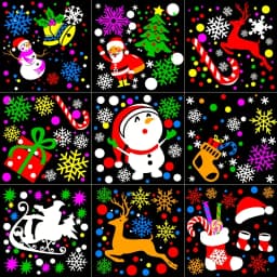 16 Pattern Christmas Projector USB LED Lighting Santa Claus Snowflake Projection Light for NewYear Party Indoor Decor Fairy Lamp