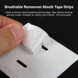 Anti Snoring Mouth Tape Natural Sleeping Adhesive Breathable Lip Strips Closed Mouth Support Night Sleep Mouth Guard for Kids