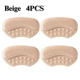 4PCS Soft Heel Grips for High Heels Anti-Chafing Cushion Pads Pain Relief Comfortable Shoe Inserts Heel Protectors