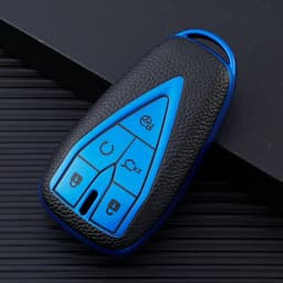 TPU Leather Shell Fob for Changan UNIT UNIK CS35PLUS CS55 PLUS CS75 PLUS Oshan X7 X5 Car Key Case Cover Car Accessories