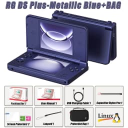 Anbernic RG DS Plus Portable Handheld Game Console Dual Screen 4.3 Inch IPS Retro Gaming Emulator With 4000mAh Battery Streaming