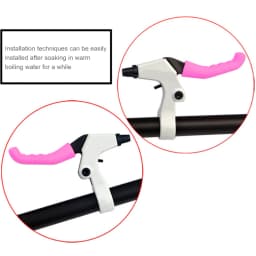2pcs Brake Handle Lever Covers Antiskid Handle Protector Silicone Lever Shell Parking Brake Lever Case for Xiaomi M365 Scooter