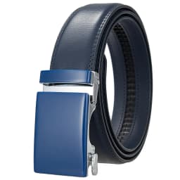 New Men Belt Fashion Alloy Automatic Buckle Belt Business Affairs Casual Decoration Belt Men's Belts 3.5cm Black Blue Red Coffee