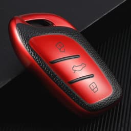 TPU Leather Car Smart Key Cover Case Holder Bag Keychain for Roewe RX5 I5 I6 RX3 RX8 ERX5 for MG ZS EV MG6 EZS Protector