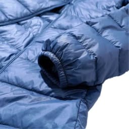 Haze Blue Women's Lightweight Long Jacket, Hooded Long Sleeve Coat, Asian Size M-7XL, Red, Black, Blue, Purple Available Parkas