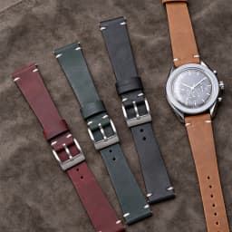 Quick Release Crazy Horse Leather Watch Band 18mm 20mm 22mm Brown Leather Watch Bracelet Men Women for Seiko Omega Huawei Belt