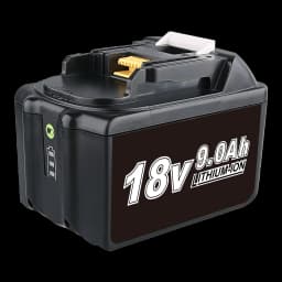 9.0/8.0/5.0/3.0Ah BL1860B Replace for Makita 18V BL1850B BL1830 BL1815 BL1890 Li-on Battery Pin and 14.4-18v Fast Li-on Charger