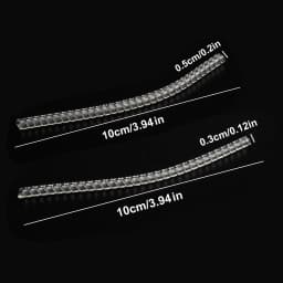 10cm Ring Size Reducer Tools Spiral Spring Based Rings Adjust Invisible Transparent Tightener Resizing Tool Jewelry Guard