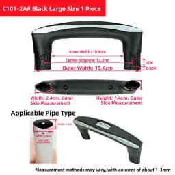 Travel Suitcase Handle Replacement Retractable Pressing Handbag Parts Luggage Handle Amlenker/Ou Milan Qi C101 Spring