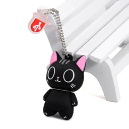 Hot Sale Pendrive Cute Cartoon Cat USB 2.0 Flash Drive 16GB 32GB 64GB 128GB Pen Drive Creative Memory Stick 100% True Capacity