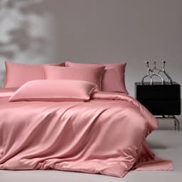 3/4pcs Mulberry Silk Bedding Set Duvet Cover Flat Sheet Pillowcase Set Natural Silk Single Queen King Duvet Set Gift Box