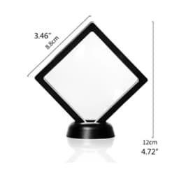 Challenge Coin Display Stand 3D Floating Transparent Phone Case Jewelry Specimen Military Medal Stand Frame Wholesale
