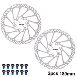 MTB Bicycle Brake Rotor 120 140 160 180 203mm 6 in Stainless Steel Hydraulic Brake Rotor MTB Road Bike Disc Brake With T25 Bolt