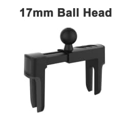 Untoom Car Round Air Vent Clip Mount Universal 17mm Ball Head for Gravity Car Phone Holder Magnetic Mobile Phone Support Stand
