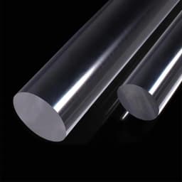 Clear Acrylic Rod Solid Round Bar PMMA Plastic Plexiglass