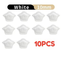 10Pcs Heel Insoles for Feet Patch Heel Pads for Sports Shoes Adjustable Size Non-slip Shoe Pad Heel Protector Back Sticker