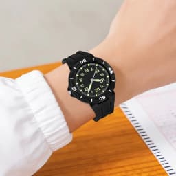 SANDA Popular Children Student Quartz Watch Fashion Simple Waterproof Silicone Strap Kids Wristwatch