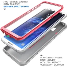 SUPCASE Cover For Samsung Galaxy S8 5.8 inch WITH Built-in Screen Protector Unicorn Beetle UB Pro Full-Body Rugged Holster Case