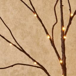 Christmas 50LED White Birch Branch Lights Battery Operated Fairy Twig Lamp for Xmas Wedding Home Party Table Decoration
