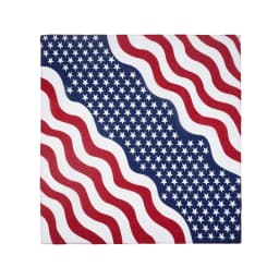 National Flag Pattern Bandana 100% Cotton Running Dancing Headband UK/ Korea/ Brazil/ Mexico/ Haiti Flag Scarf Hip Hop Headwrap