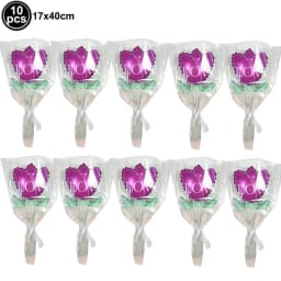 10pcs Mini Rose Flower Balloons Rose Shaped Balloons Birthday Wedding Balloon Mother's Day Decoration Baby Shower Party Supplies