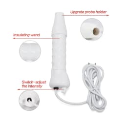 Portable High Frequency Facial Machine Wand Handheld Electric Face Skin Beauty Tools Acne Treatment Device