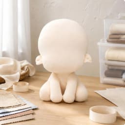 Blank Soft Doll Ivory Soft Doll Body Kids Toy Soft Cuddly