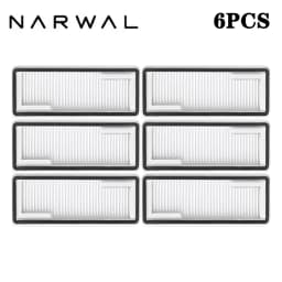 Narwal Flow Accessories Main Side Brush HEPA Filter Mop Cloths Dust Bag Vacuum Cleaner Replacement Spare Parts
