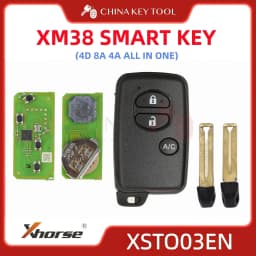 Xhorse XM38 Smart Key Remote 4D 8A 4A All in One For Toyota Lexus: XSTO03EN Global Version With Logo