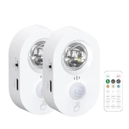 USB Human Body Sensor Led Lamp 3000K-6000K Rechargeable Lights Remote Control For Kitchen Cabinet Wardrobe Bedroom Decoration