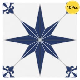 1pc/10pcs Floor Tile Sticker Self Adhesive Floor Sticker Vinyl Non-slip Floor Tile Sticker Wall Sticker Waterproof 20cm X 20cm