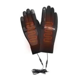 USB Heated Motorcycle Gloves Touch Screen Gloves Heating Thermal Gloves for Cycling Running Driving Hiking Walking Keep Warm