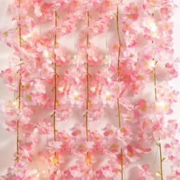Cherry Blossom String Light 1PC Garland Artificial Flower Garland Vines Fairy Lights For Bedroom Wedding Party Decoration