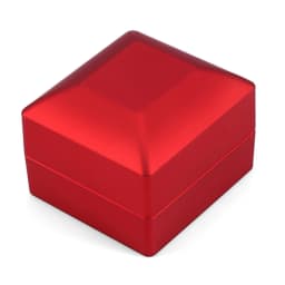 LED Ring Box Ring Storage Case 4 Colors Fashionable LED Lighted Ring Storage Box Jewelry Display Case Gift