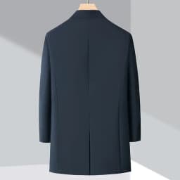 Clothes Thick Warm Coat Winter Business Casual Mid-length Lapel Coat Mens High-end Down Jacket White Duck Down Parka Luxury Male