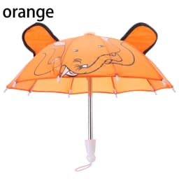 Doll Umbrella 1/3 1/4 Mini Umbrella Rain Gear For 18 Inch & 43cm Baby Doll Accessories Decoration