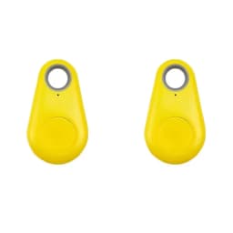 1/2pcs Mini Fashion Smart Dog Pets Bluetooth 4.0 GPS Tracker Anti-Lost Alarm Tag Wireless Child Bag Wallet Key Finder Locator