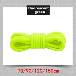 Round Shoe Laces Classic High Quality Black Shoelaces Outdoor Casual Sneakers Mountaineering Polyester Shoe Lace