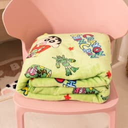 Cartoon Crayon Shin chan Blanket flannel Student Office Napping Blanket Cute Velvet Blanket Dormitory Bed Sheet Blanket Gift