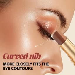 High-Temperature Resistant Makeup OPE Triple Color Eyeshadow Stick Commuting and Dating Eye-Enhancing Eyeshadow Pencil