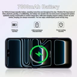 K-Touch A17 Pro Max Mobile Phones 5G Dual SIM Global Version Smartphone Android 15 Cell Phone 7.3 Inch 16+48MP 22GB+2TB 7800mAh Cellphones