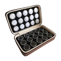 Transparent Gemstone Gem Jar Display Box Loose Diamond Jewelry Storage Carrying Case Nail Gem Stones Holder Organizer Container