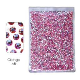 Bulk Wholesale AB Colours Big Package Non Hot Fix Rhinestone ss16 ss20 ss30 Flat Back Crystals Strass Stone For Nail Wedding