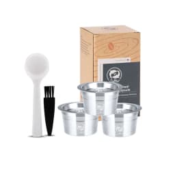 Reusable Capsule For 3 Hearts Modo Lov Tchibo Cafissimo K fee Caffitaly Classic Coffee Maker Refillable Filters Pod Accessories
