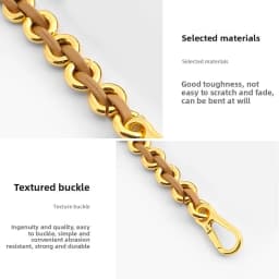 Donut Bag Shoulder Strap Insert for Women Bag Fashion High-End Exquisite Workmanship Bag Decoration Bag Accessories