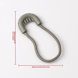 5Pcs Replacement Zipper Pull Puller For Bag Suitcase Backpack Tent Zipper Ropes Clips Lock Zip Slider Apparel Accessories