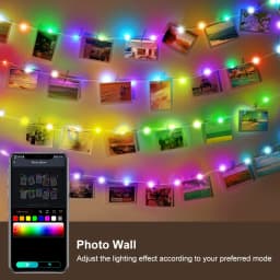 USB Led String Fairy Light DC5V RGBIC Bluetooth SmartColorful Light String 1m-50m Led Strip for Christmas Wedding Party Decor